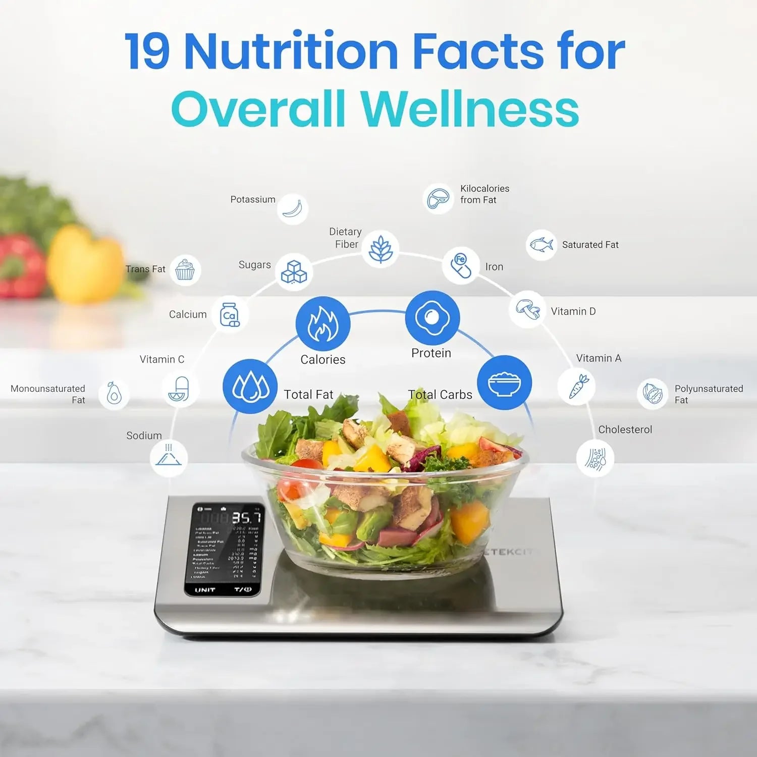 Smart Food Kitchen Scale