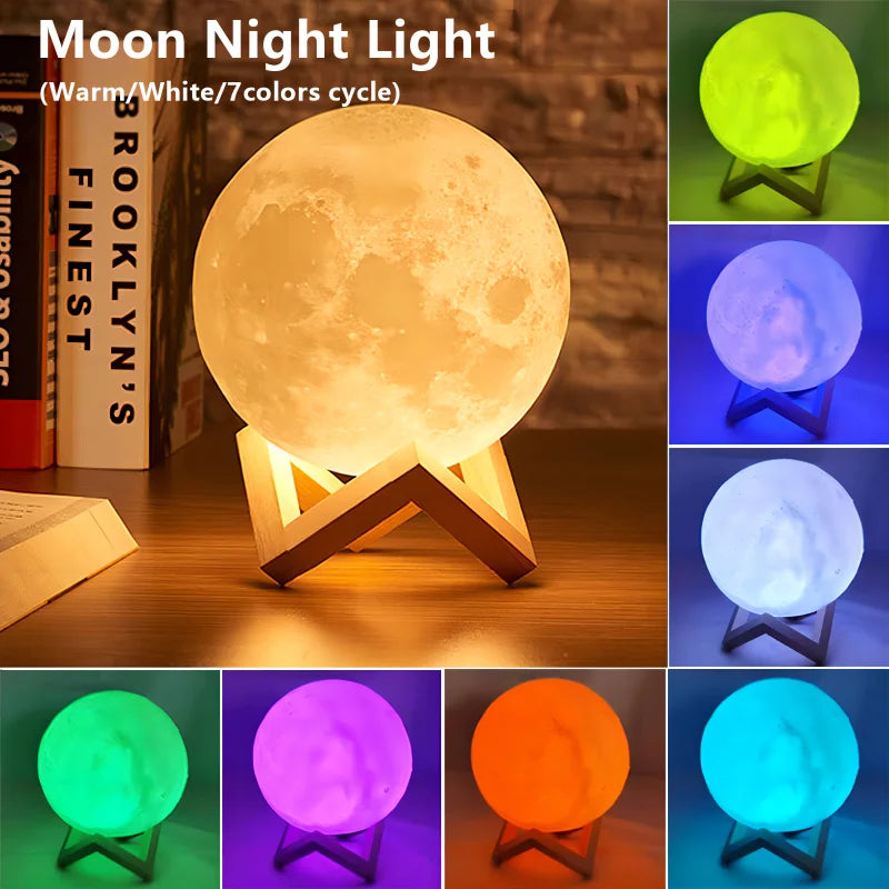 LED Moon Lamp